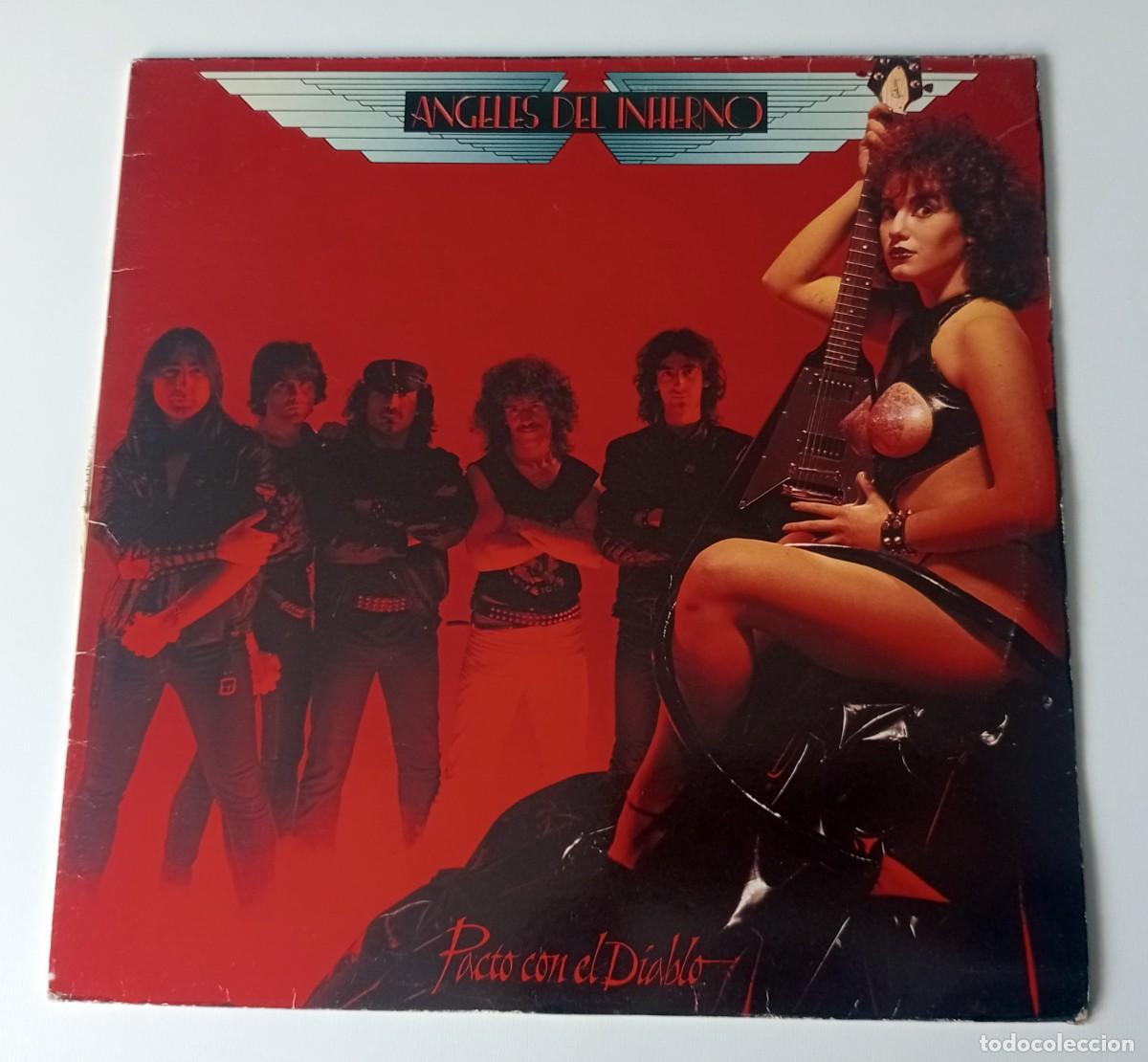 Discos de vinilo: LP ANGELES DEL INFIERNO - PACTO CON EL DIABLO