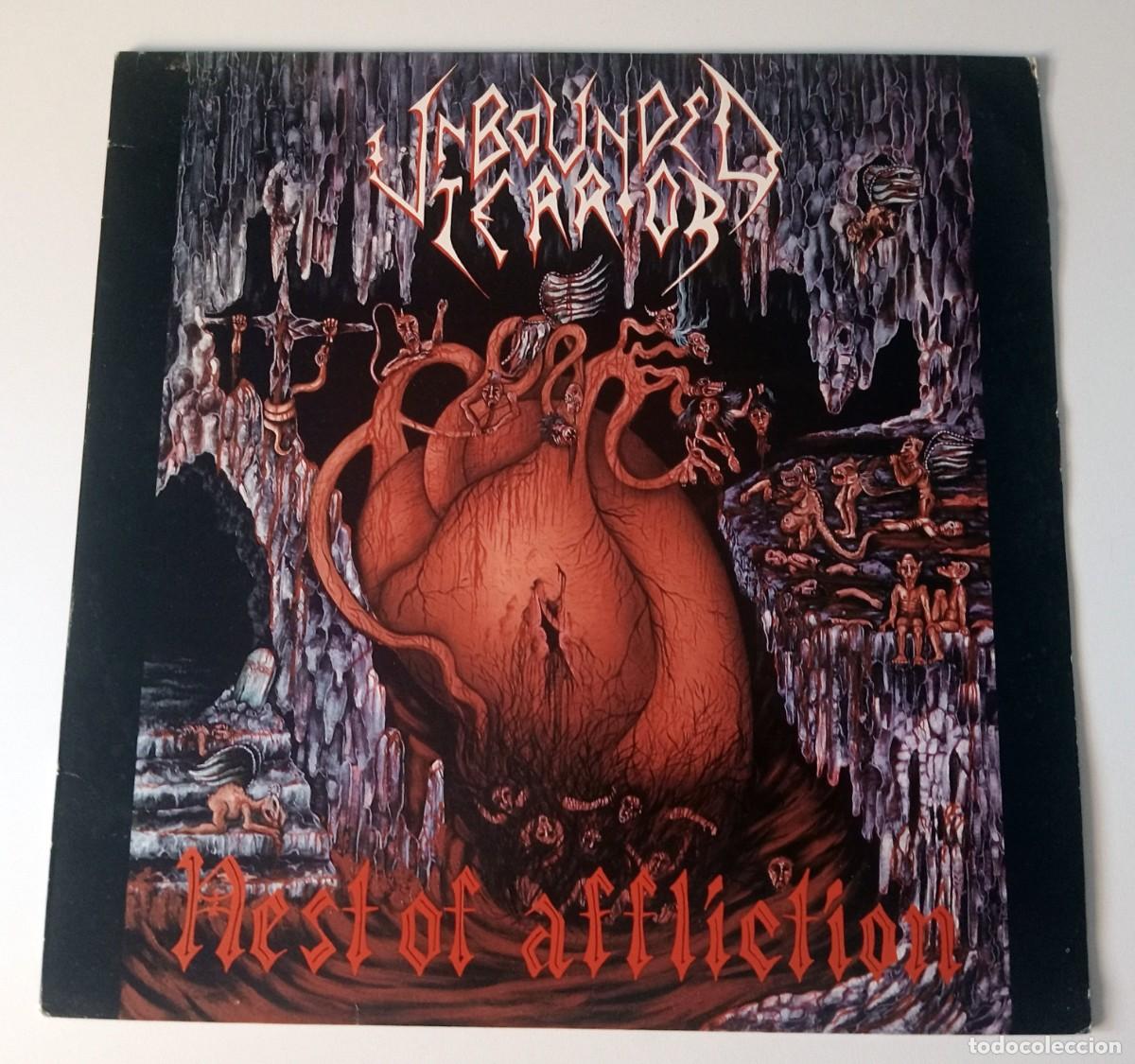 Discos de vinilo: LP UNBOUNDED TERROR - NEST OF AFFLICTION