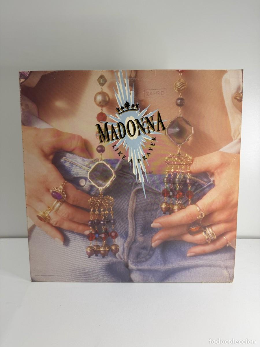 Discos de vinilo: MADONNA (LP) LIKE A PRAYER A&Ntilde;O &ndash; 1989 &ndash; ENCARTE CON LETRAS
