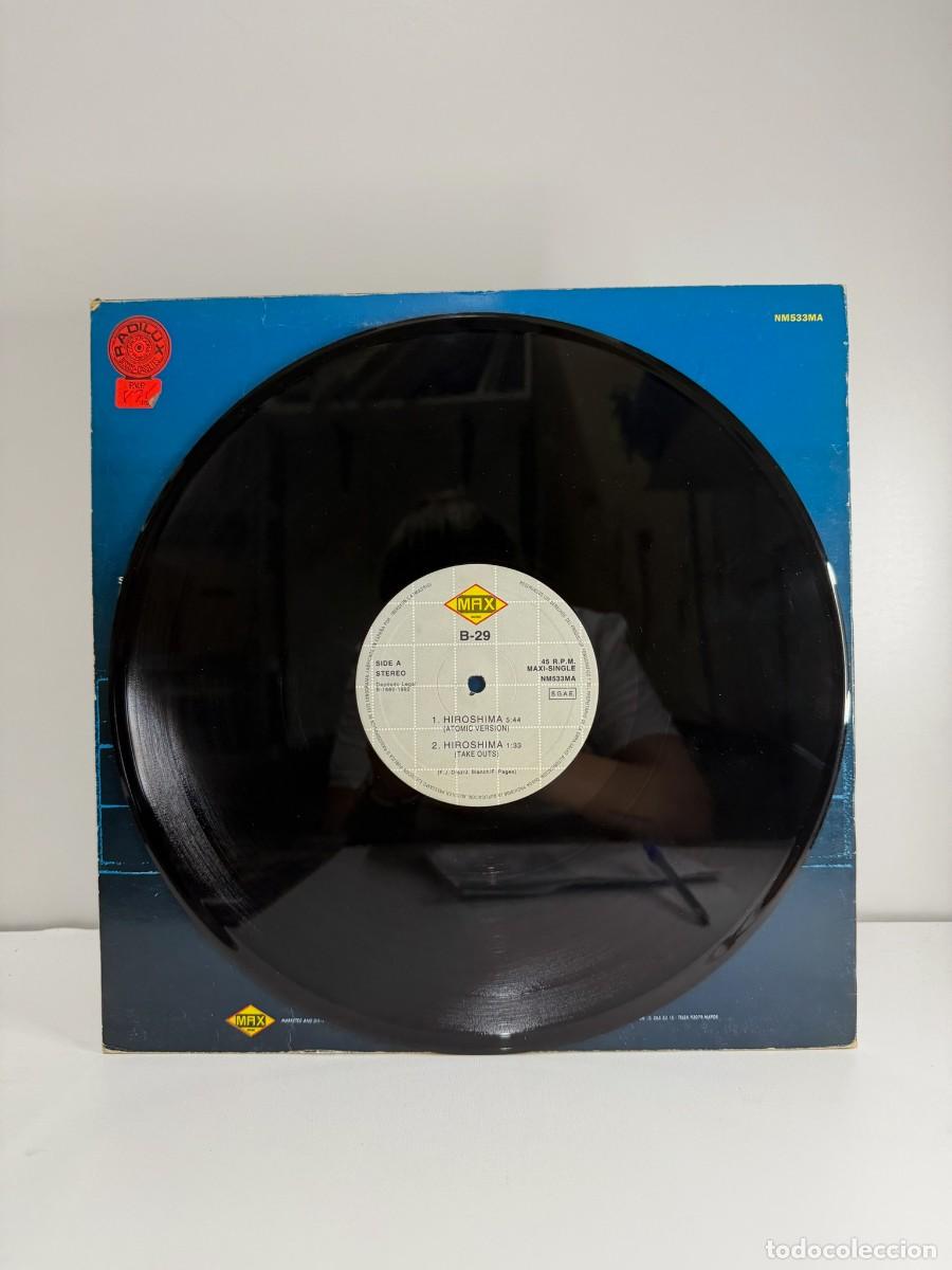 Discos de vinilo: B-29 (MAXI) HIROSHIMA (4 TRACKS) - A&Ntilde;O 1992 - Foto 3