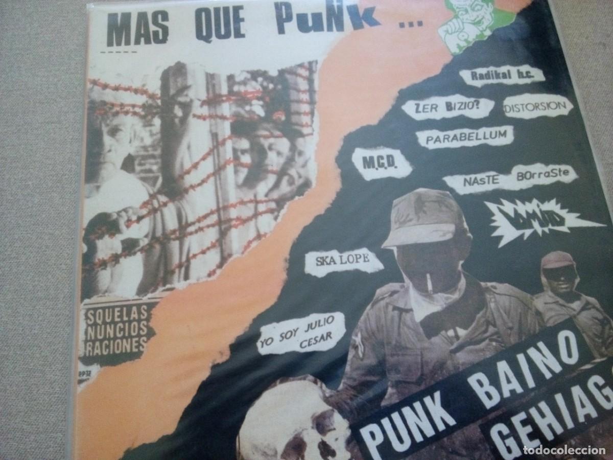 Discos de vinilo: MAS QUE PUNK ... LP VARIOS