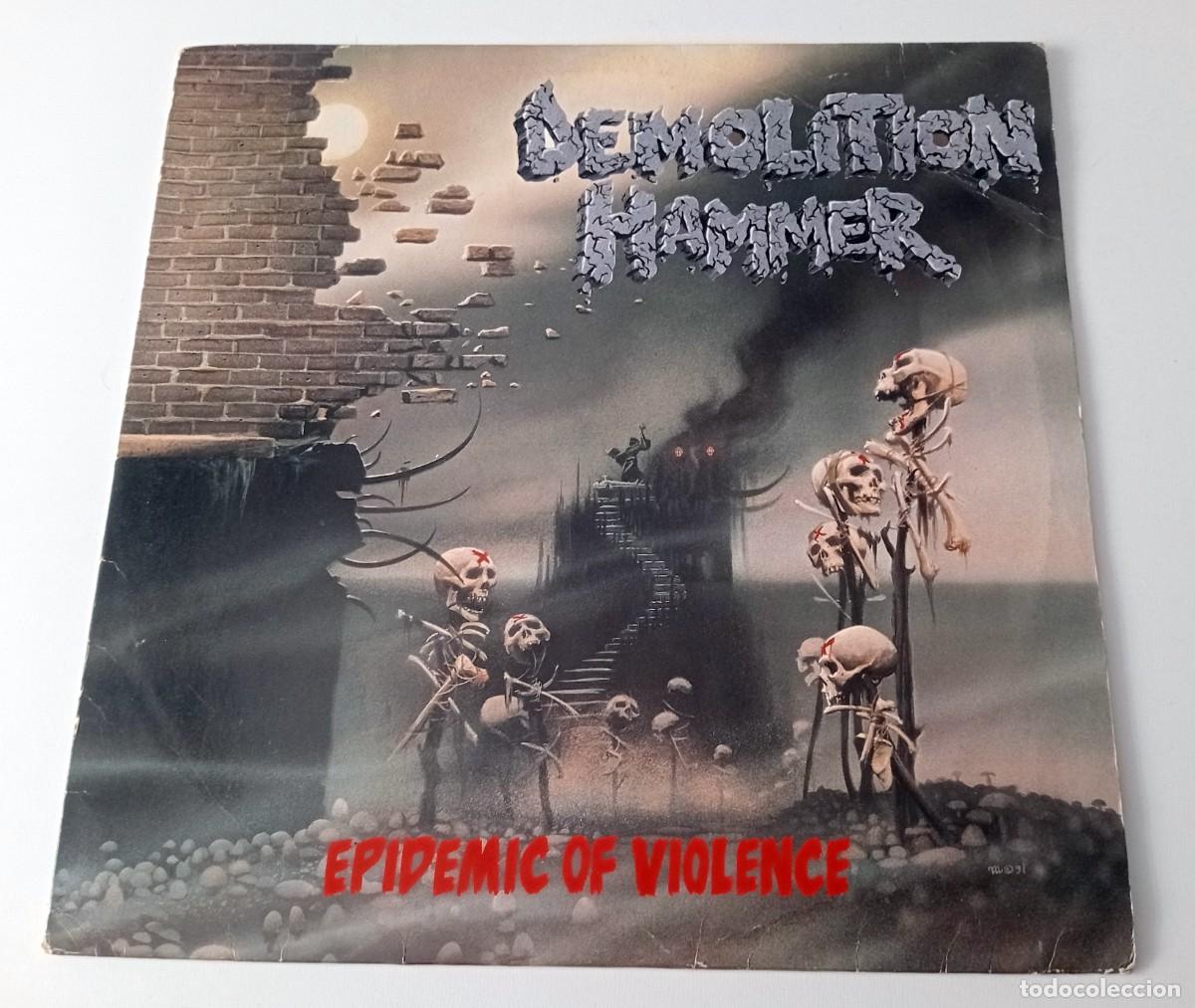 Discos de vinilo: LP DEMOLITION HAMMER - EPIDEMIC OF VIOLENCE