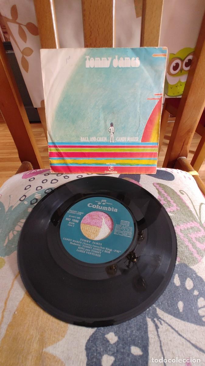 Discos de vinilo: TOMMY JAMES-SINGLE BALL AND CHAIN