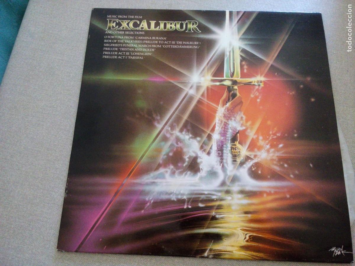 Discos de vinilo: Music From The Film Excalibur And Other Selections (LP, Comp)