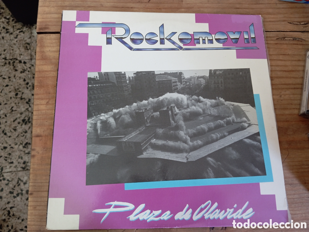 Discos de vinilo: ROCKOMOVIL - PLAZA DE OLAVIDE , 1989