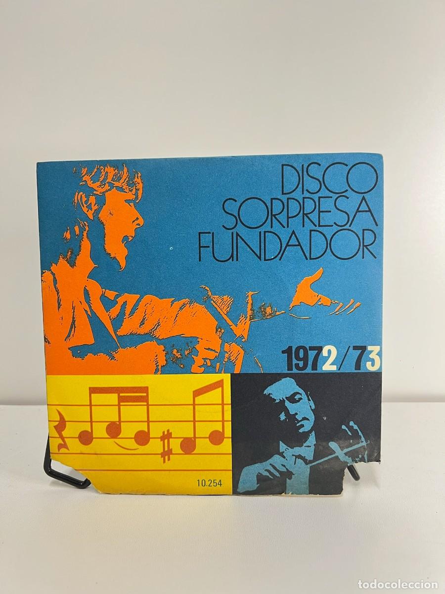 Discos de vinilo: MODULOS (SINGLE) UN NUEVO DIA - A&Ntilde;O 1972 - DISCO SORPRESA FUNDADOR