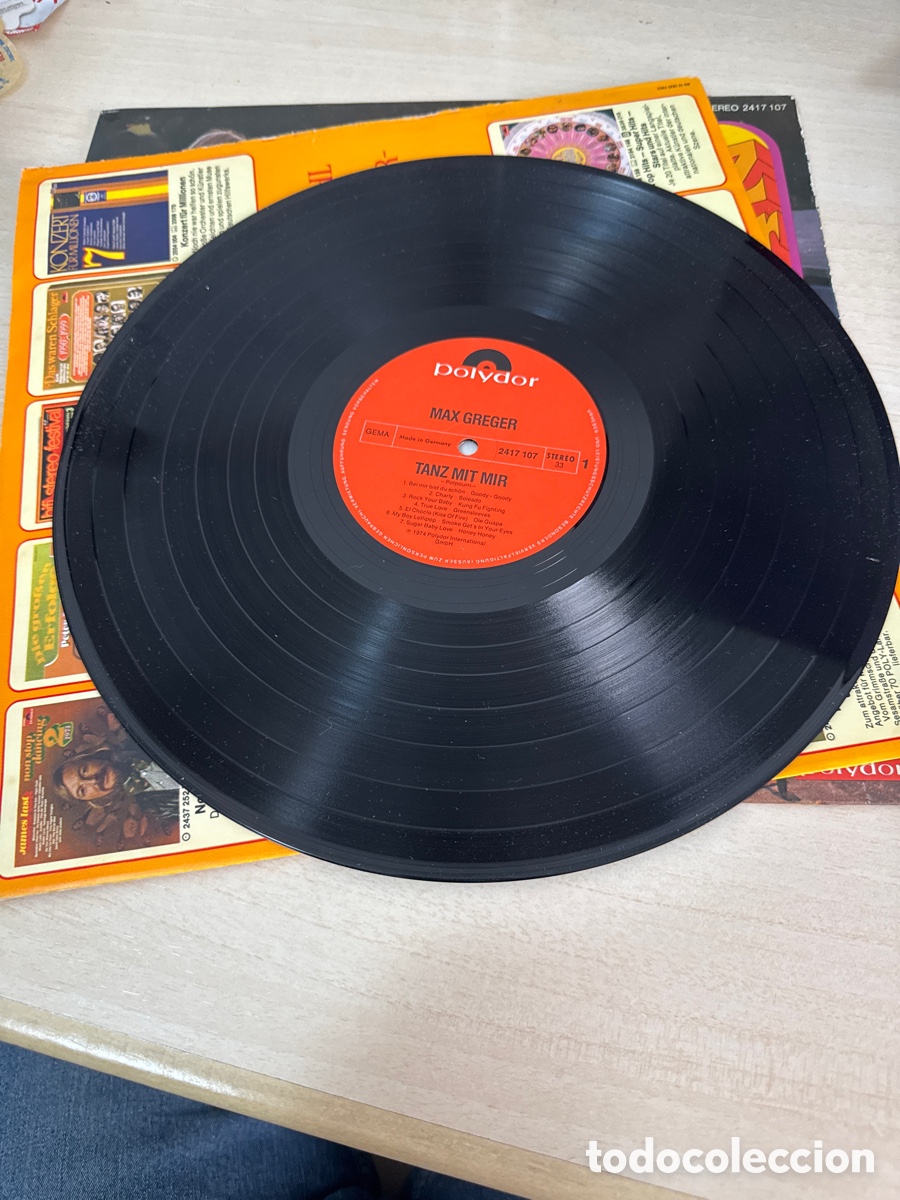 Discos de vinilo: DISCO VINILO TANZ MIT MIR MAX GREGER 1974 - Foto 2
