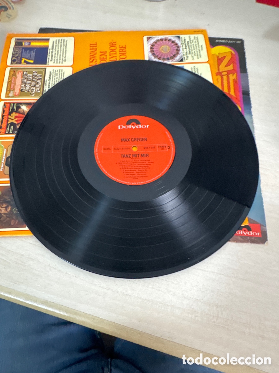 Discos de vinilo: DISCO VINILO TANZ MIT MIR MAX GREGER 1974 - Foto 3