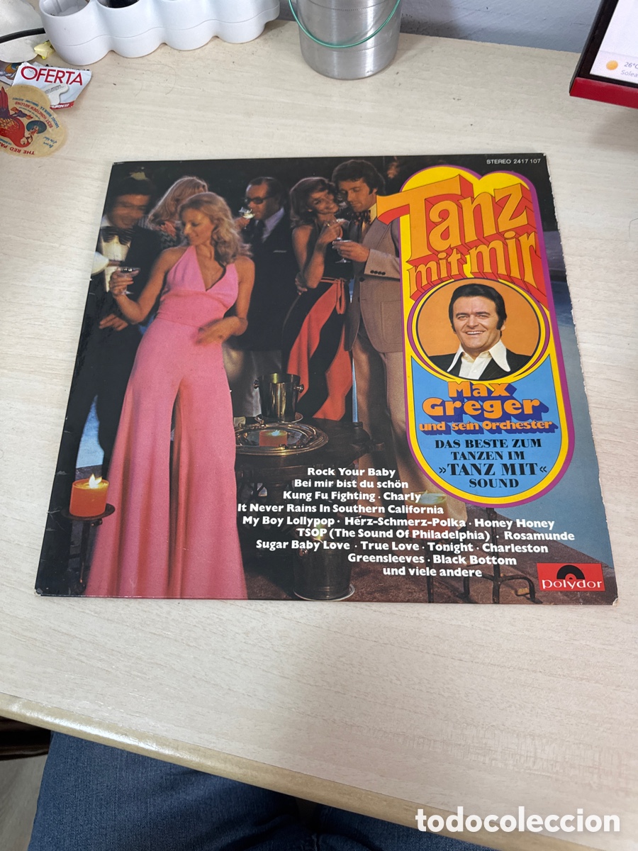 Discos de vinilo: DISCO VINILO TANZ MIT MIR MAX GREGER 1974