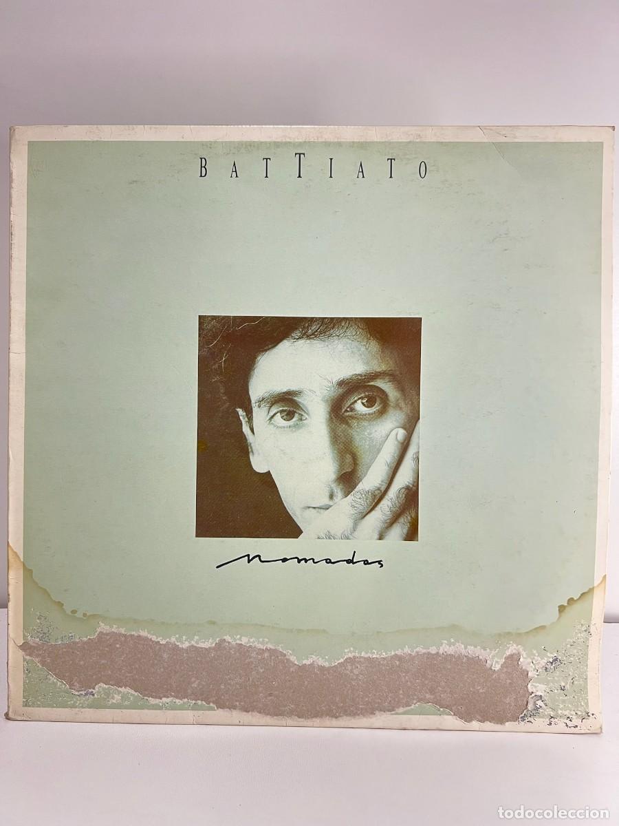 Discos de vinilo: FRANCO BATTIATO (LP) NOMADAS - A&Ntilde;O 1987 - ENCARTE CON LETRAS