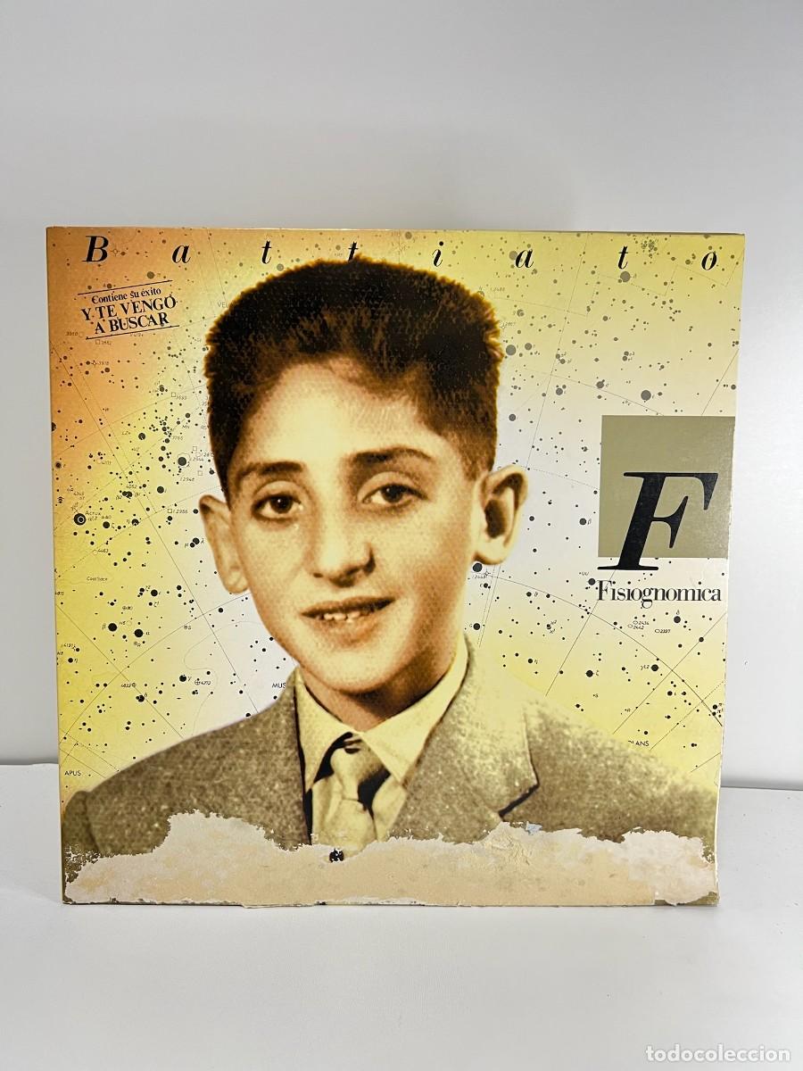 Discos de vinilo: FRANCO BATTIATO (LP) FISIOGNOMICA - A&Ntilde;O 1988 - PORTADA ABIERTA