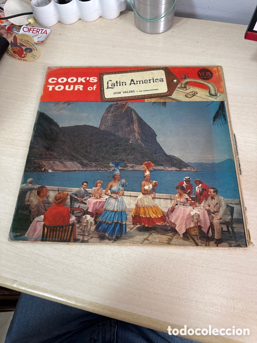 Discos de vinilo: DISCO VINILO COOK&rsquo;S TOUR OF LATIN AMERICA JOS&Eacute; VALDES Y LOS EMBAJADORES 1956