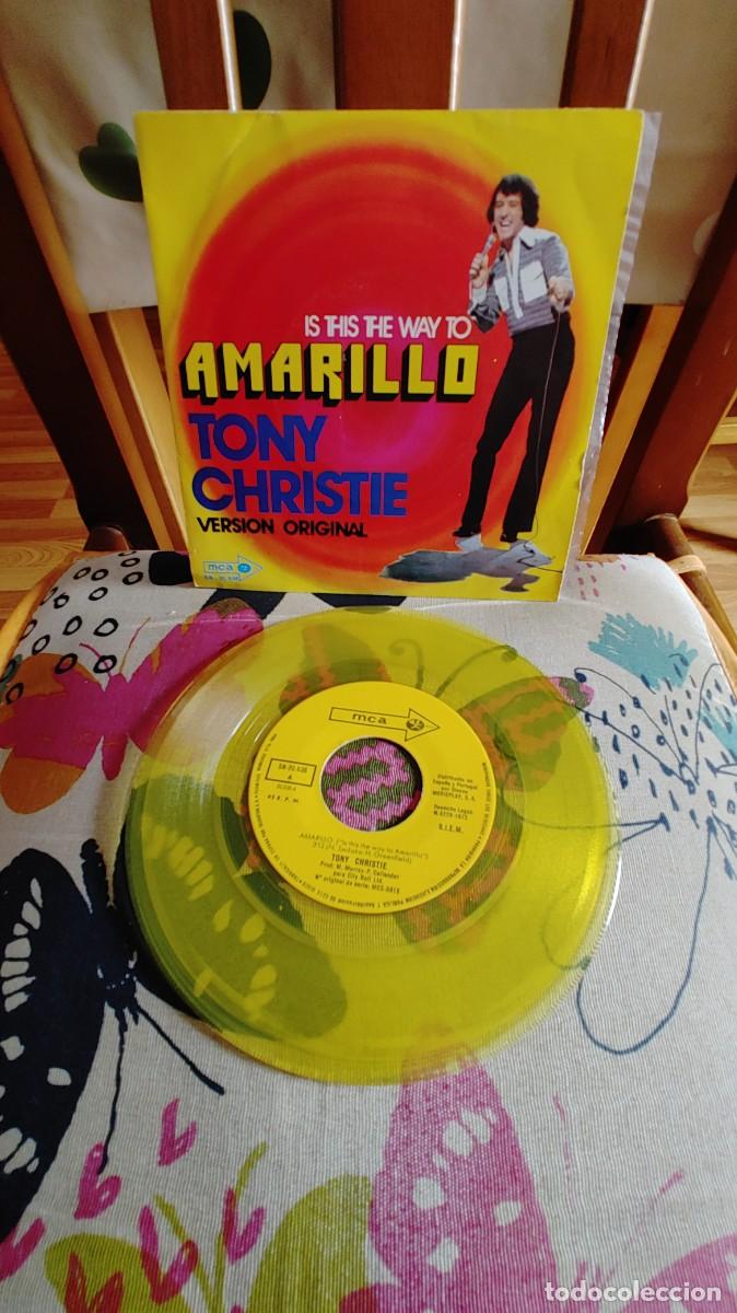 Discos de vinilo: TONY CHRISTIE-SINGLE AMARILLO