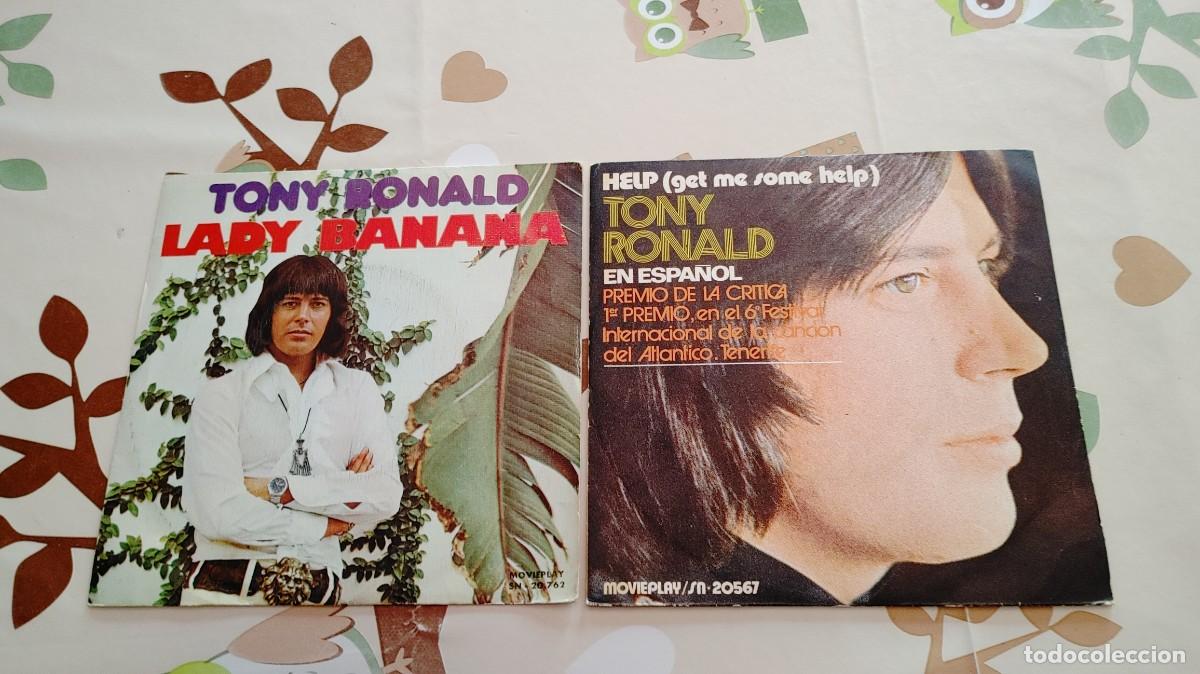 Dischi in vinile: TONY RONALD-2 SINGLES