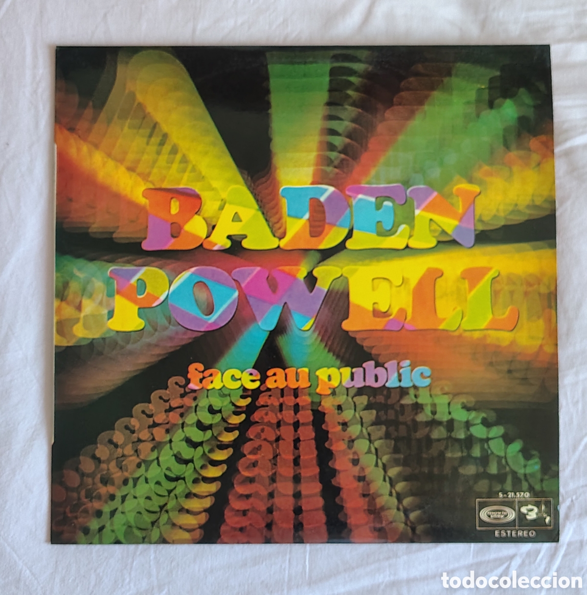Discos de vinilo: BADEN POWELL - FACE AU PUBLIC - BARCLAY 1973