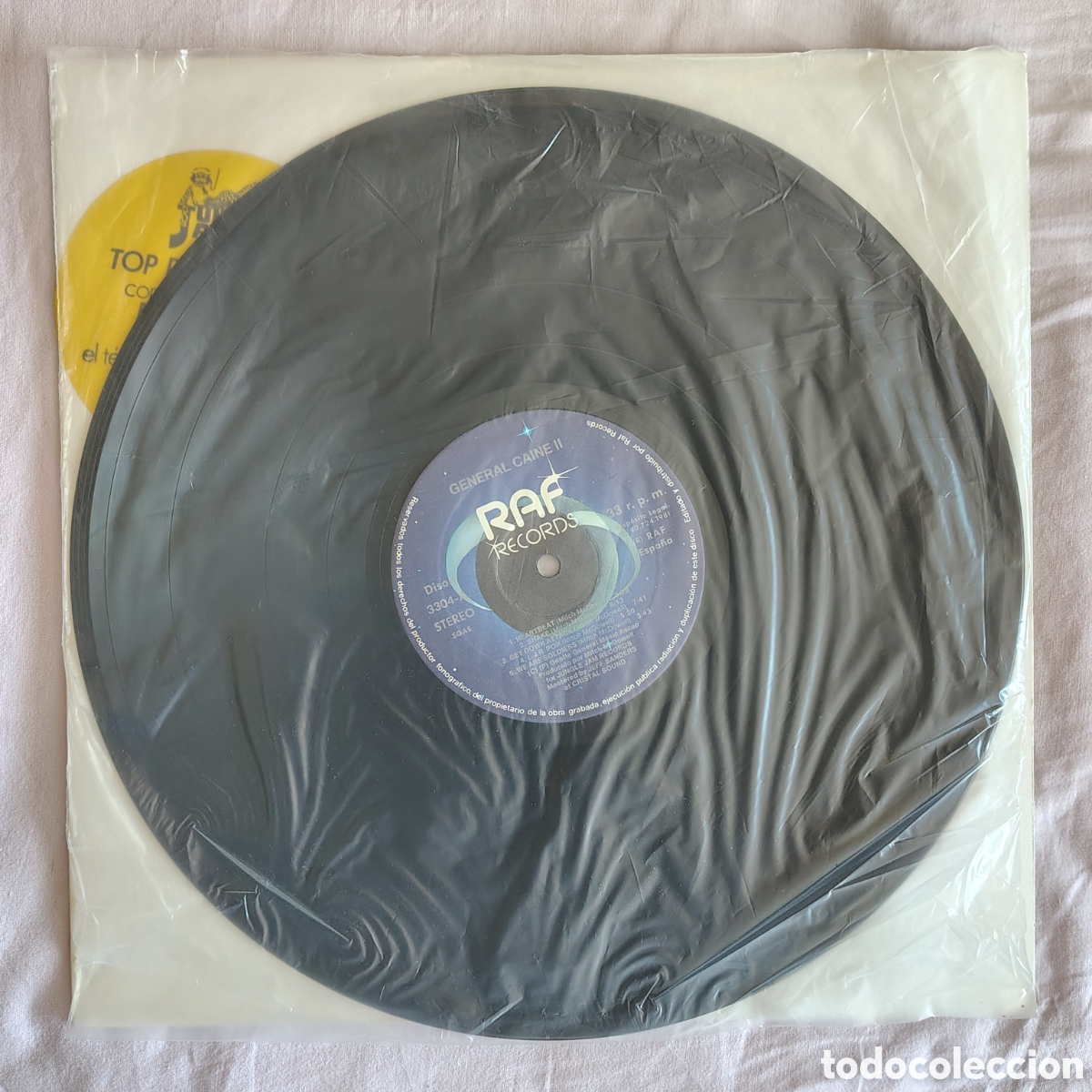 Discos de vinilo: General Caine II - Get Down Attack - RAF Records 1981 - Foto 2