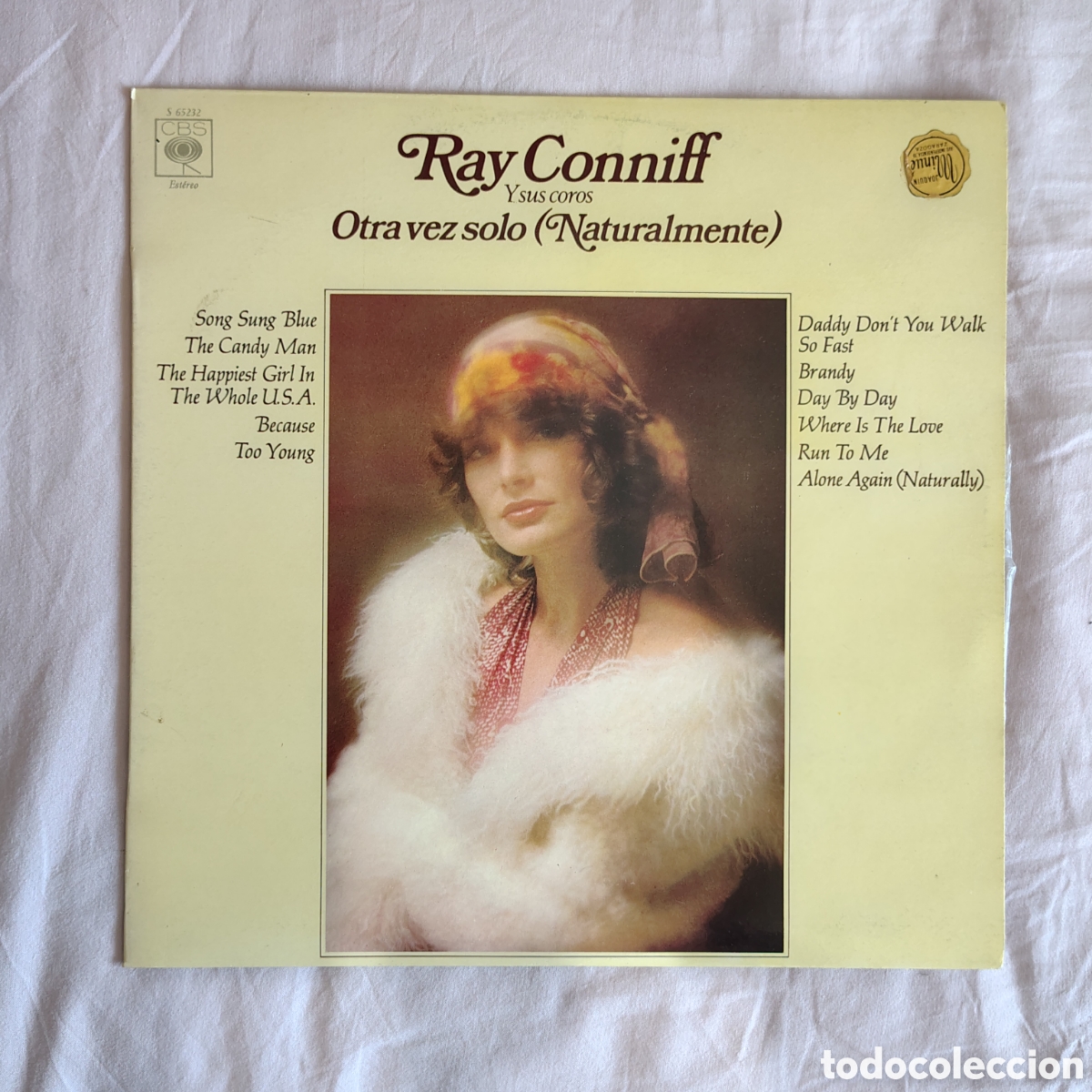 Discos de vinilo: Ray Conniff Y Sus Coros - Otra Vez Solo (Naturalmente) CBS 1972