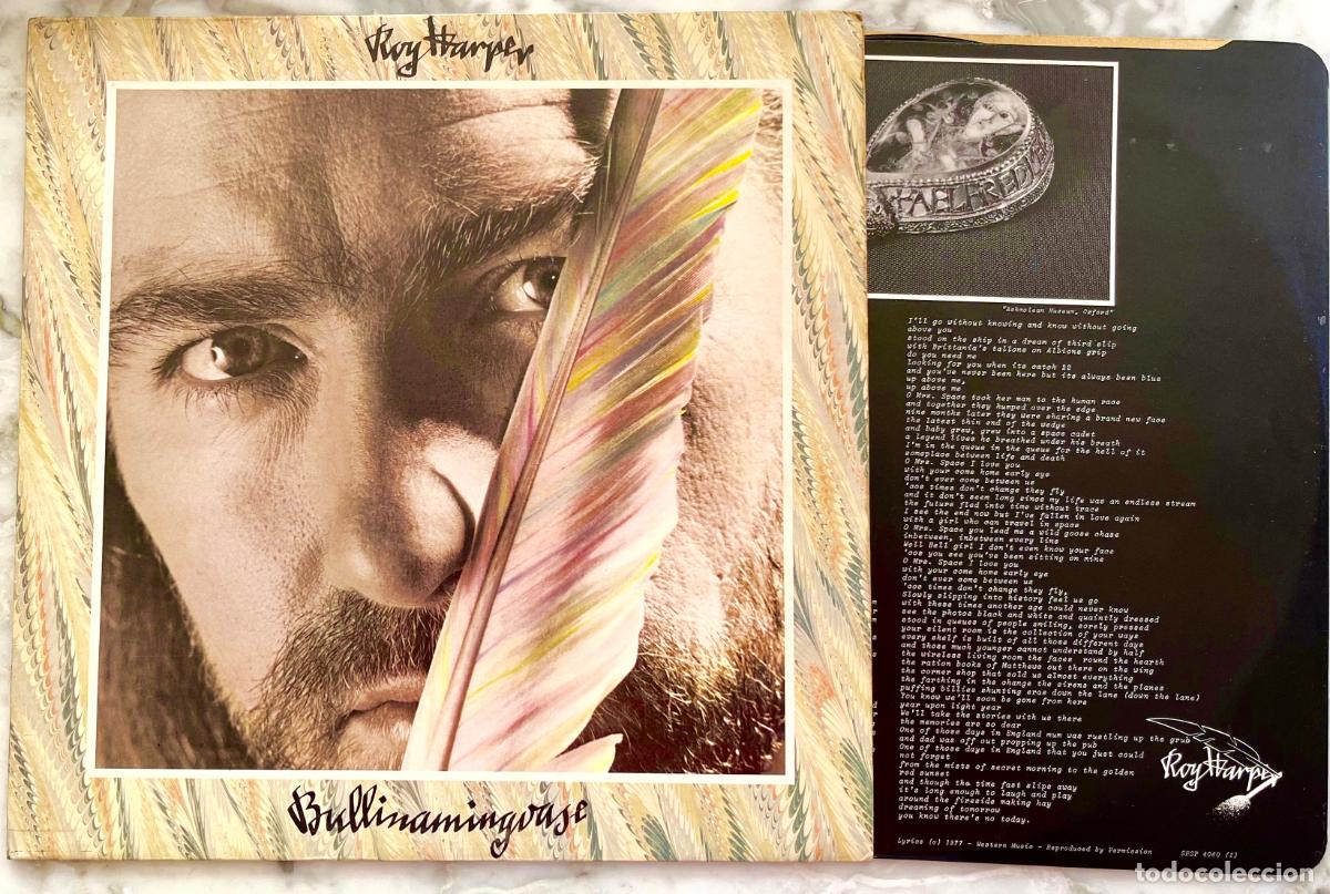 Discos de vinilo: ROY HARPER. BULLINAMINGVASE. CON S.BROUGTHON. PERCY JONES. R. LANE... LP ORIGINAL HARVEST 1977 UK