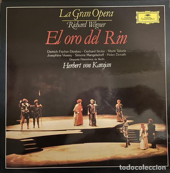 Discos de vinilo: - LP Richard Wagner, El Oro Del Rin