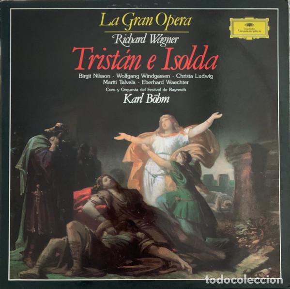 Discos de vinilo: - LP Richard Wagner, Birgit Nilsson, Wolf, Trist&aacute;n E Isolda (IV)