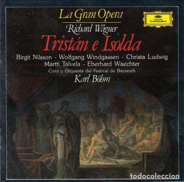 Discos de vinilo: - LP Richard Wagner, Birgit Nilsson, Wolf, Trist&aacute;n E Isolda (I)