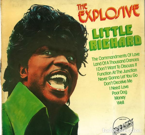 Discos de vinilo: - LP Little Richard, The Explosive Little Richard