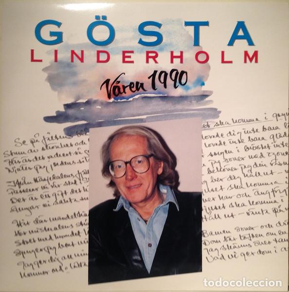 Discos de vinilo: - LP G&ouml;sta Linderholm, V&aring;ren 1990