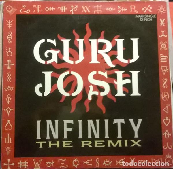 Discos de vinilo: - 12 inch Guru Josh, Infinity (The Remix)