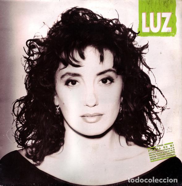 Discos de vinilo: - LP Luz Casal, A Contraluz