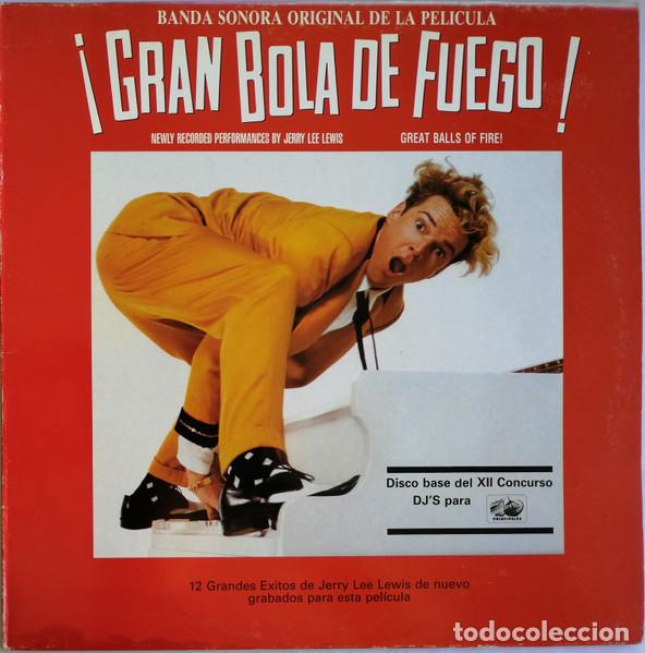 Discos de vinilo: - LP Various, &iexcl;Gran Bola De Fuego! (Banda Sonora Original De La Pel&iacute;c