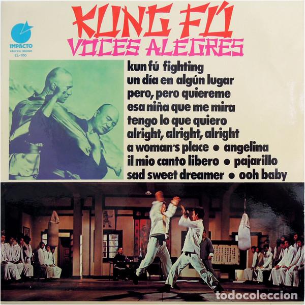 Discos de vinilo: - LP Voces Alegres, Kung F&uacute;