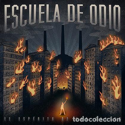Discos de vinilo: - LP Escuela De Odio, El Esp&iacute;ritu De Las Calles