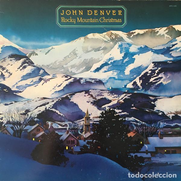 Discos de vinilo: - LP John Denver, Rocky Mountain Christmas