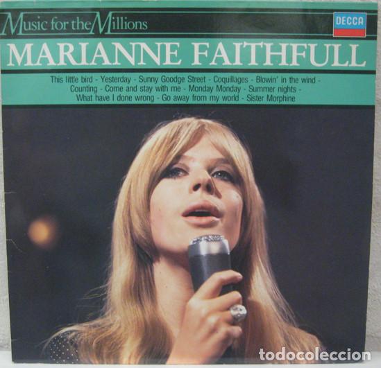 Discos de vinilo: - LP Marianne Faithfull, Marianne Faithfull