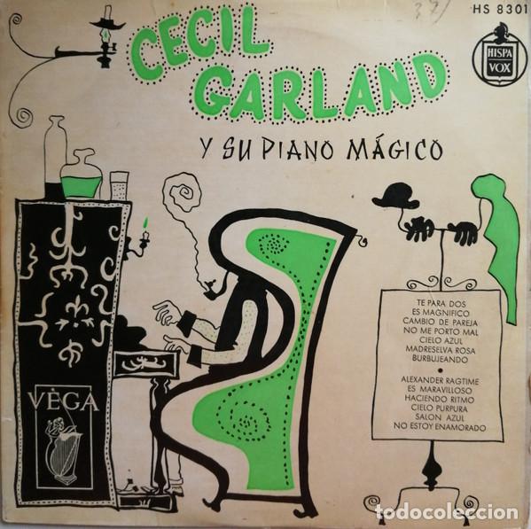 Discos de vinilo: - 10 inch Cecil Garland, Cecil Garland Y Su Piano Magico