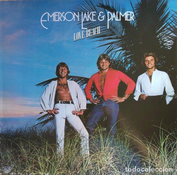 Disques de vinyle: - LP Emerson, Lake & Palmer, Love Beach