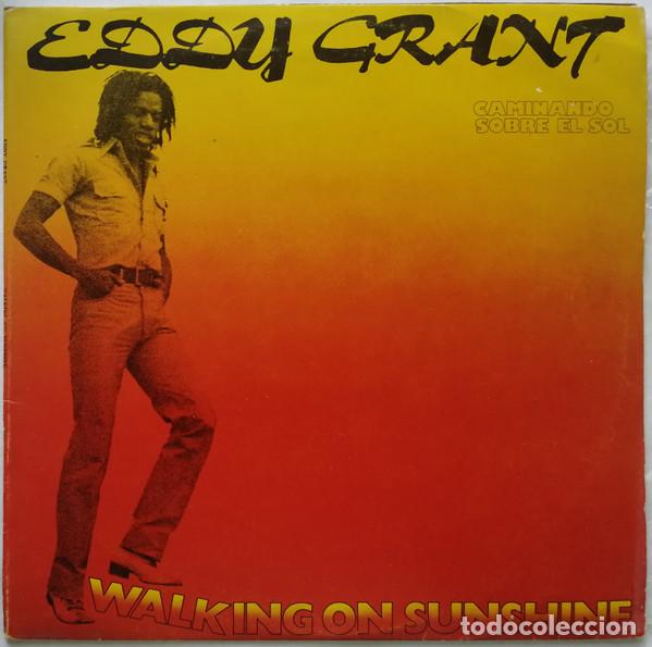 Disques de vinyle: - LP Eddy Grant, Walking On Sunshine = Caminando Sobre El Sol