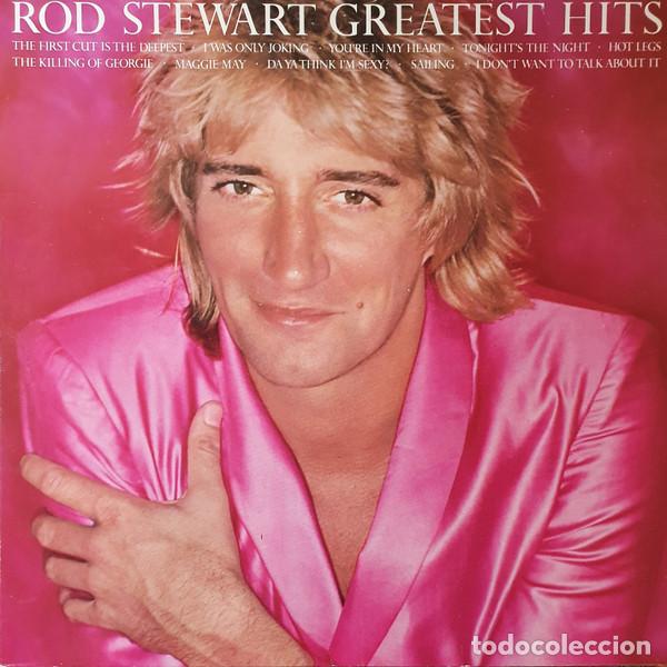 Disques de vinyle: - LP Rod Stewart, Greatest Hits