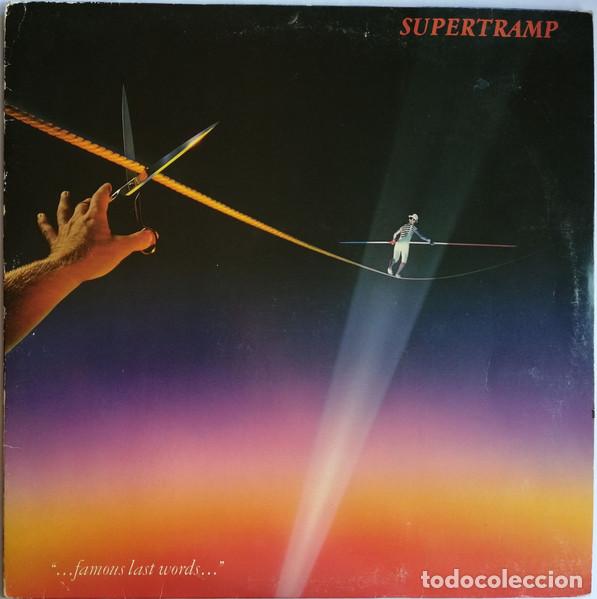 Disques de vinyle: - LP Supertramp, &rdquo;...Famous Last Words...&rdquo;
