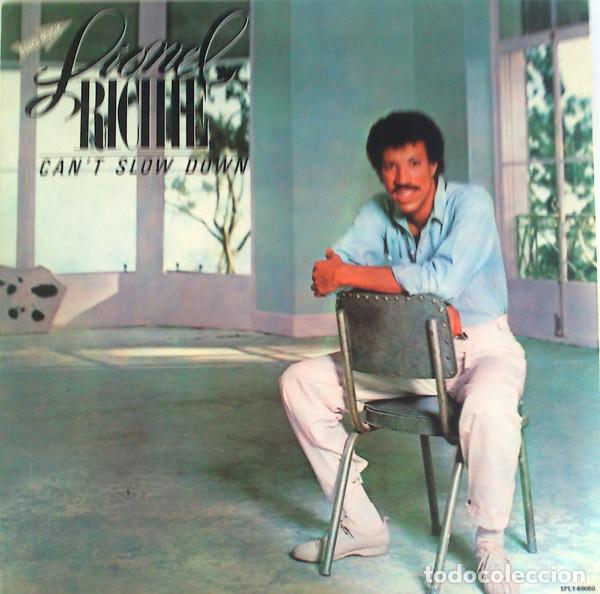 Discos de vinilo: - LP Lionel Richie, Can't Slow Down