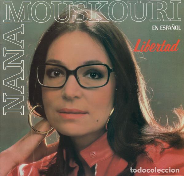 Discos de vinilo: - LP Nana Mouskouri, Libertad En Espa&ntilde;ol