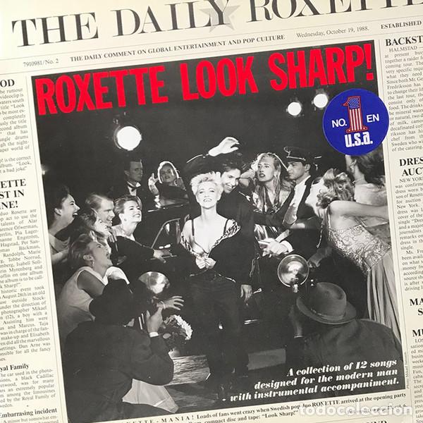 Vinyl records: - LP Roxette, Look Sharp!