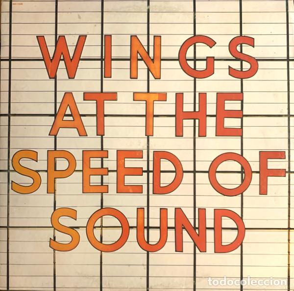 Vinyl records: - LP Wings, Wings At The Speed Of Sound