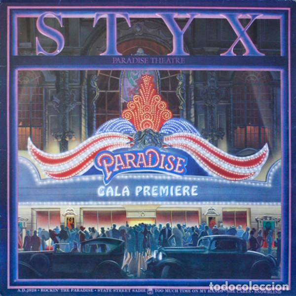 Vinyl records: Styx, Paradise Theatre - LP