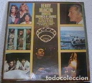 Discos de vinilo: - LP Henry Mancini, London Symphony Orchestra, Henry Mancini Y La Orquesta Sinf&oacute;nica De Londres