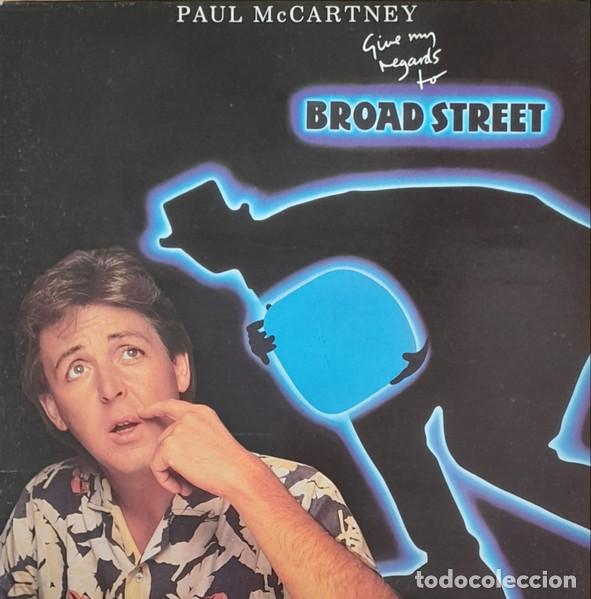 Discos de vinilo: - LP Paul McCartney, Give My Regards To Broad Street