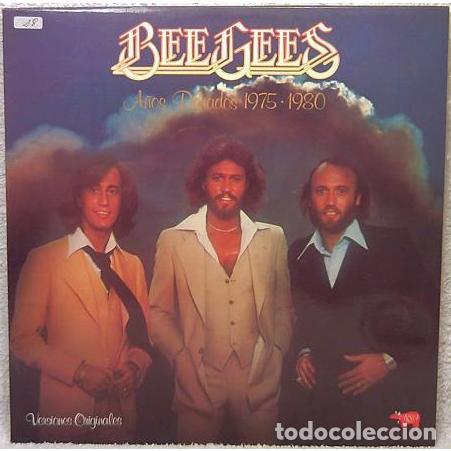 Discos de vinilo: - LP Bee Gees, A&ntilde;os Dorados 1975-1980