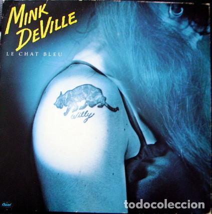 Discos de vinilo: - LP Mink DeVille, Le Chat Bleu