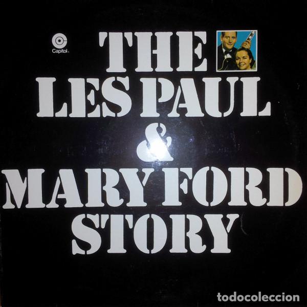 Discos de vinilo: - LP Les Paul & Mary Ford, The Les Paul & Mary Ford Story