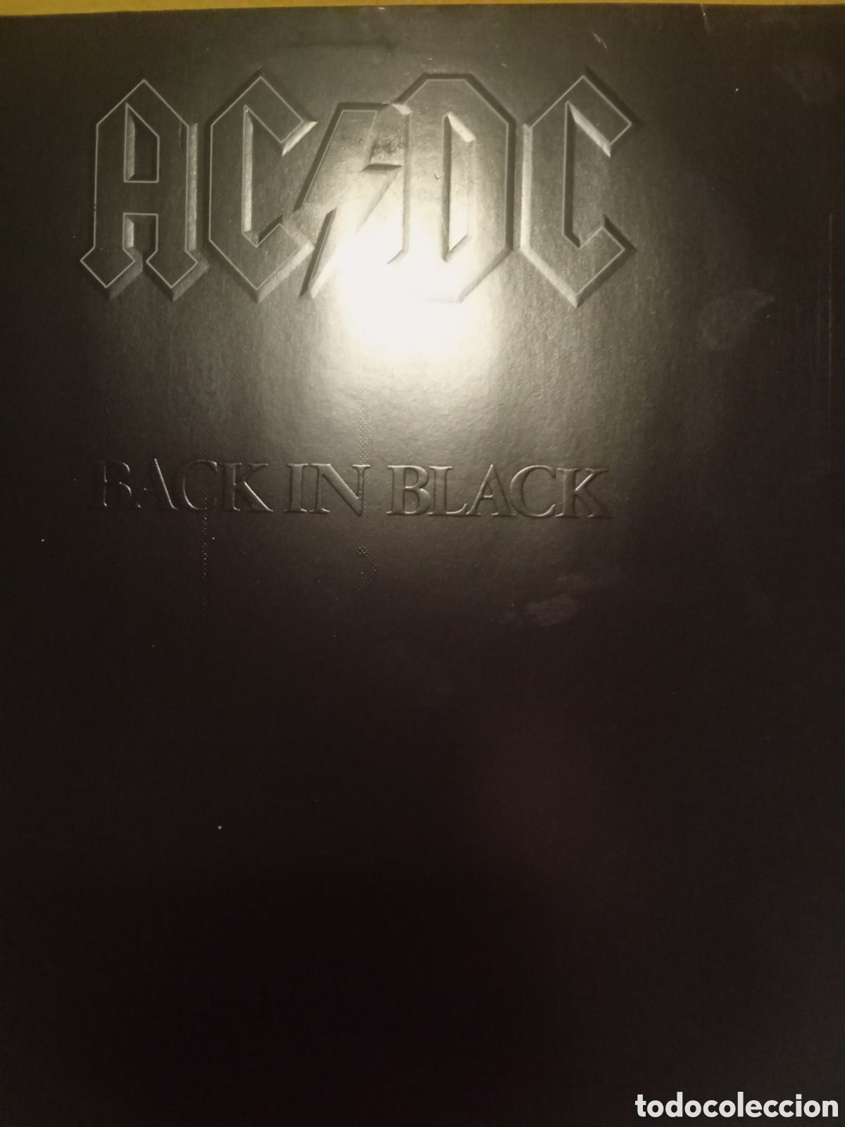 Discos de vinilo: AC DC 1980 Black in Black Original USA .Perfecto estado